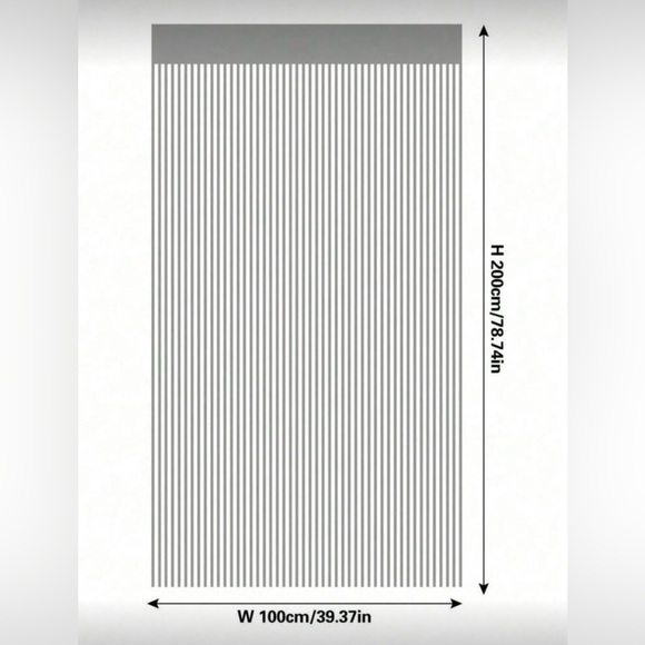 Red Heart Patterned Sheer Curtain - Picture 3 of 3